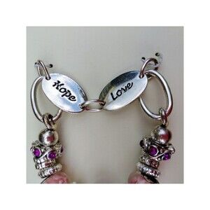 Kim Rogers Bangle Bracelet Silver Tone Jewelry Inspiration Charm Hope Gift Ideas